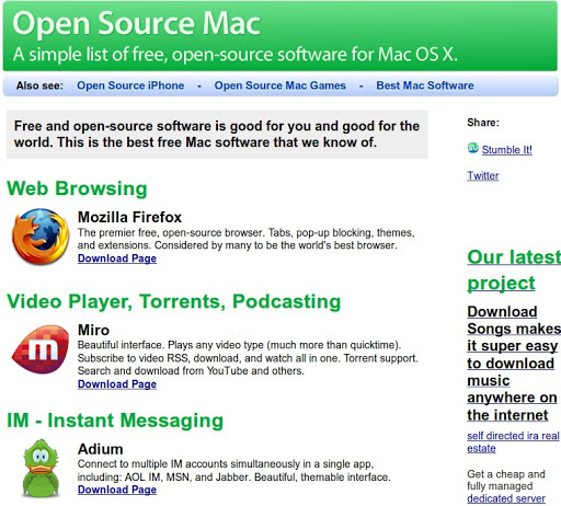 Open Source For Mac